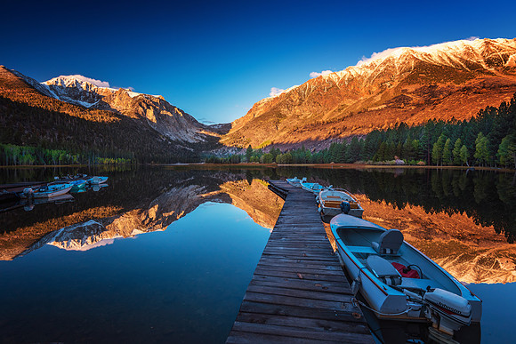 Sunrise from the dock